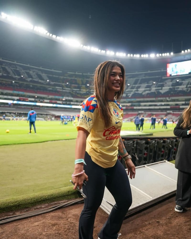 Tracy Cortez fue la invitada de lujo del América I Instagram