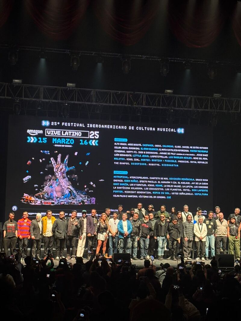 Vive Latino celebra la riqueza musical con su edición número 25