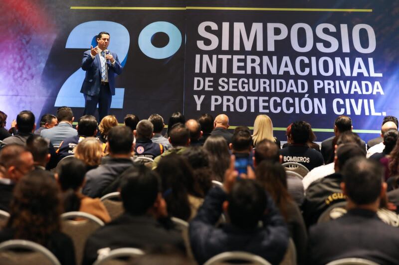 Diego Sinhue Rodríguez inaugura Simposio Internacional de Seguridad Privada