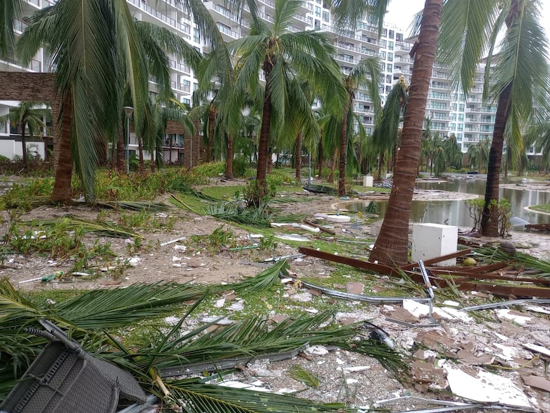 Huracán ‘Otis’ destrozó Acapulco, Guerrero