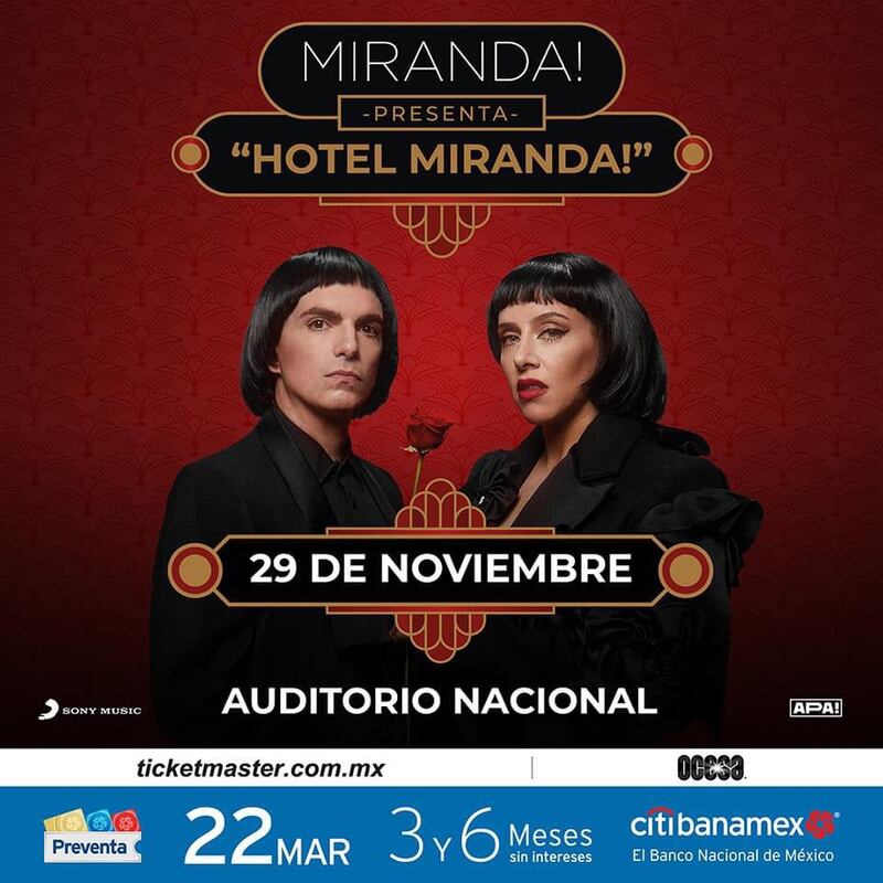 Miranda! regresa a México