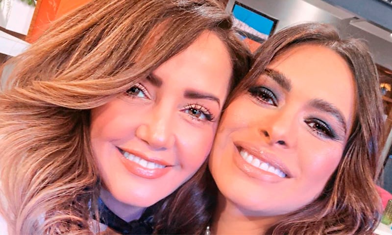 Andrea Legarreta y Galilea Montijo. / Foto: Instagram