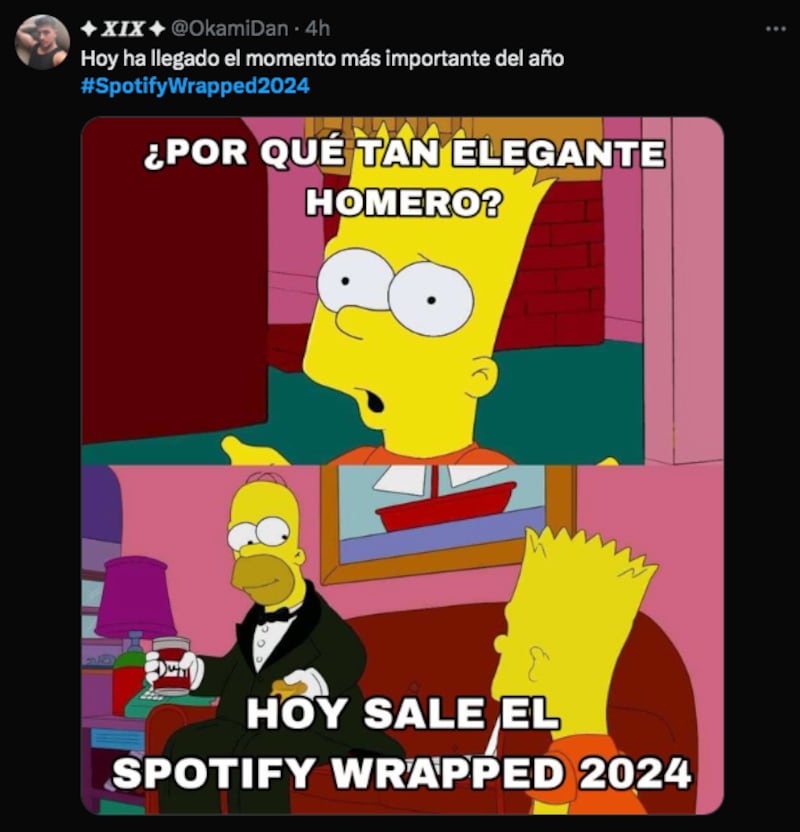 Memes sobre el Spotify Wrapped 2024