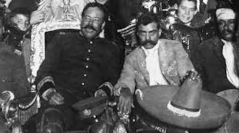 Francisco Villa y Emiliano Zapata