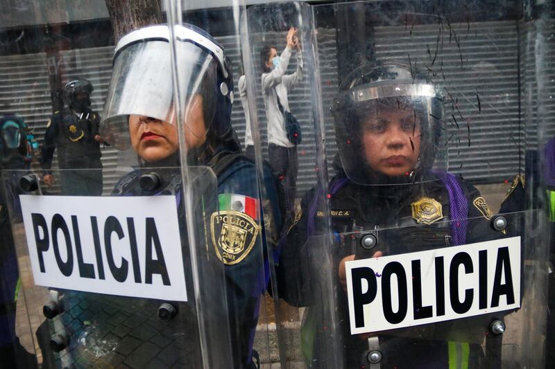 Marcha a favor del aborto en CDMX 28 septiembre de 2022