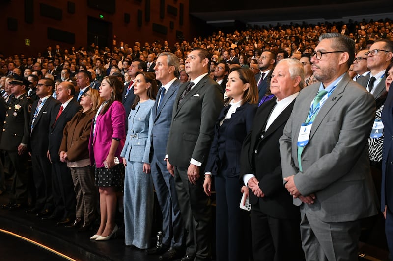 Lilia Cedillo rinde su Tercer Informe de Labores