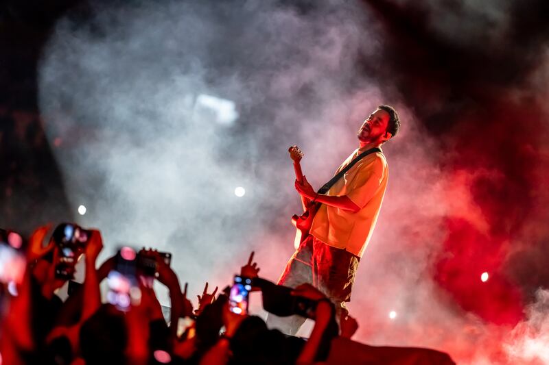 La agrupación realizó el segundo concierto en México.