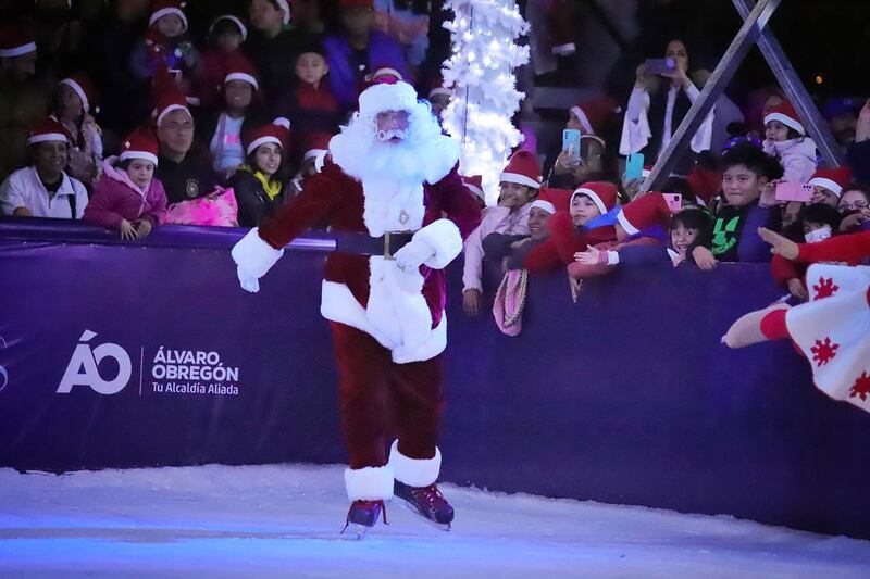 Pista de Hielo en Álvaro Obregón