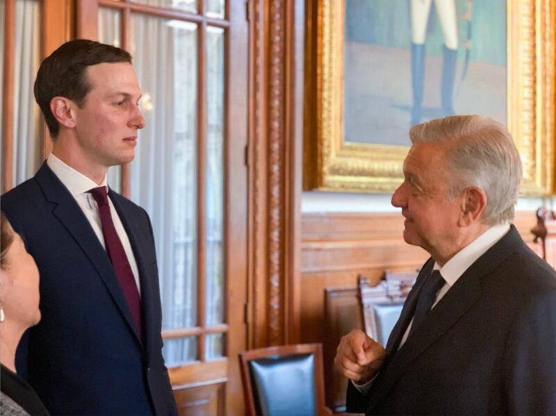 El presidente negoció con Estados Unidos por las amenazas en cuestión comercial, aseguró Jared Kushner.