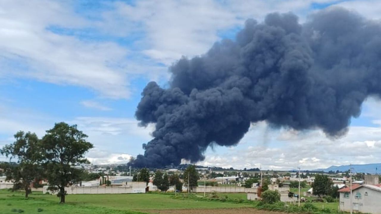 Explosión sacude Chipilo, Puebla; cuerpos de emergencia laboran en la zona