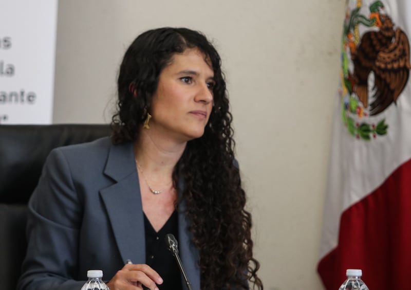 CIUDAD DE MÉXICO, 27NOVIEMBRE2023.- Bertha María Alcalde Luján en comparecencia para cubrir la vacante que deja el ministro Arturo Zaldívar lelo de Larrea.
FOTO: ANDREA MURCIA /CUARTOSCURO.COM