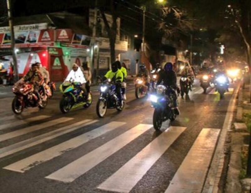 Rodadas del terror en CDMX. Foto: @alertasurbanas