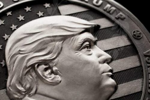 Lanzan moneda conmemorativa de Trump valuada en 200 mil pesos