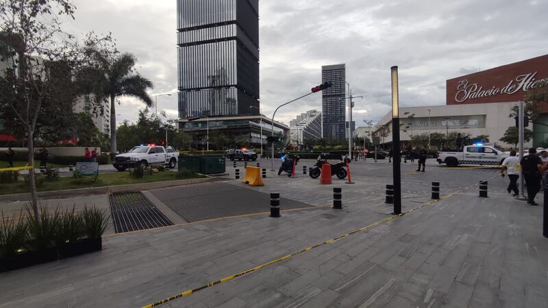 Balacera en Plaza Andares, Zapopan, Jalisco