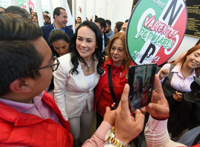 Alejandra del Moral registro oficial candidata al gobierno del Edomex