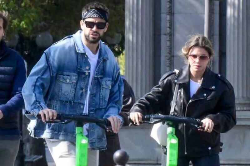 Gerard Piqué y Clara Chía