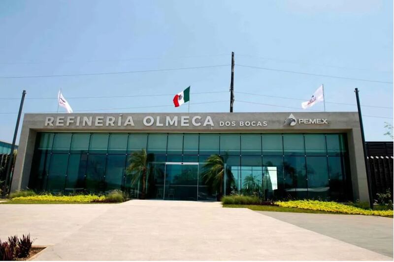 Refinería Olmeca en Dos Bocas