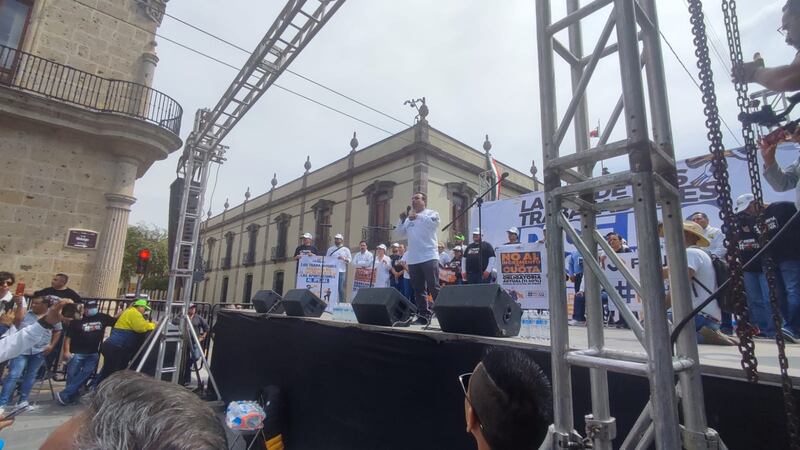 Los contingentes partieron de seis puntos de la ciudad.