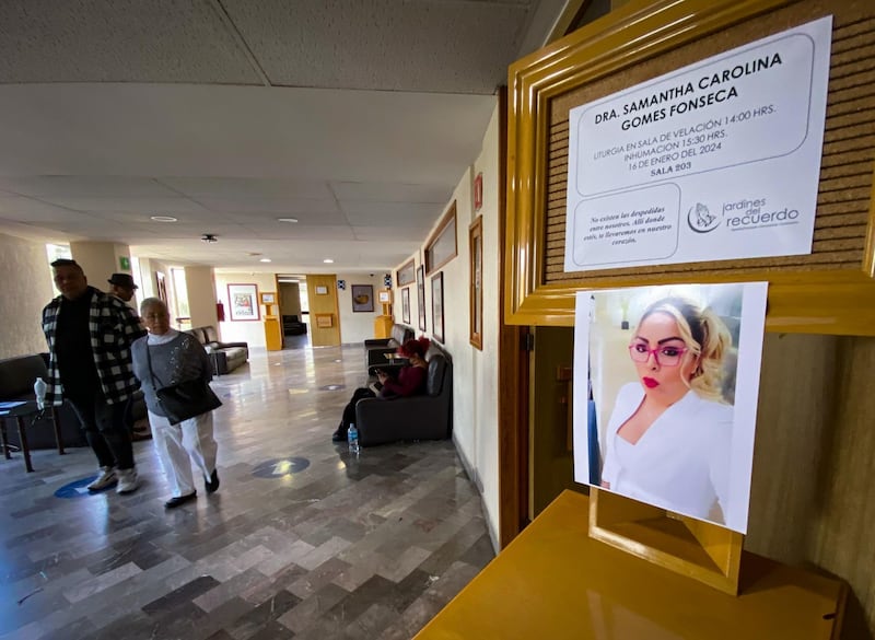 Funeral de la activista trans Samantha Fonseca Gomes