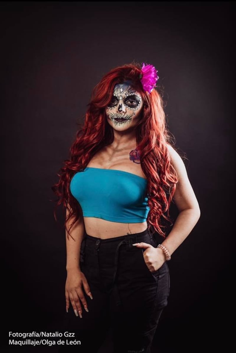 Karely Ruiz y sus disfraces de catrina antes de ser famosa