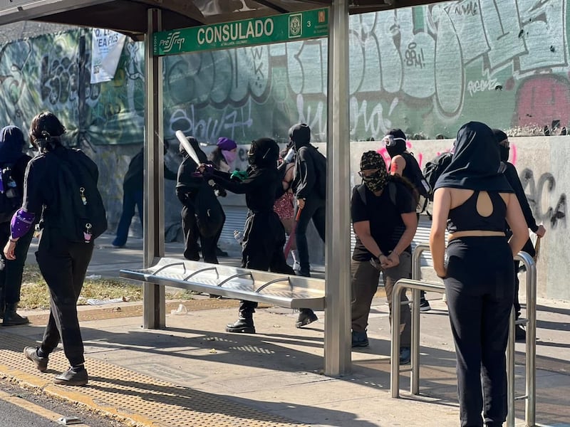 Marcha del 8M en Guadalajara, Jalisco