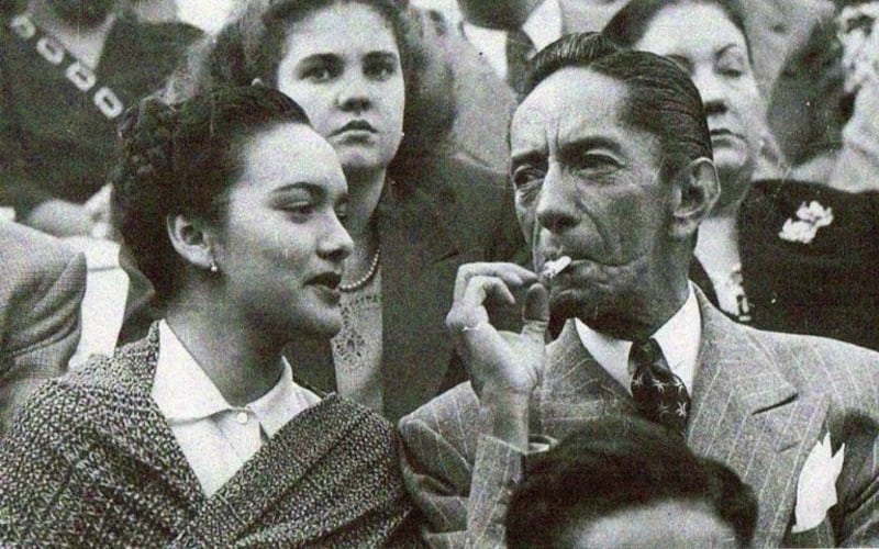 Agustín Lara y Rocío Durán