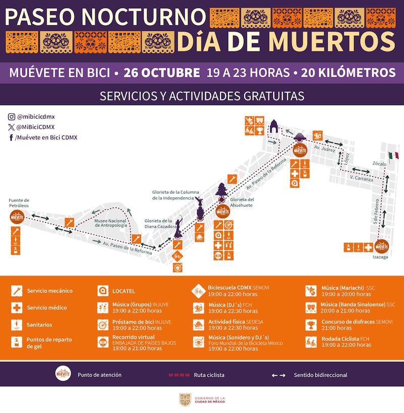 Ruta Día de muertos 2024