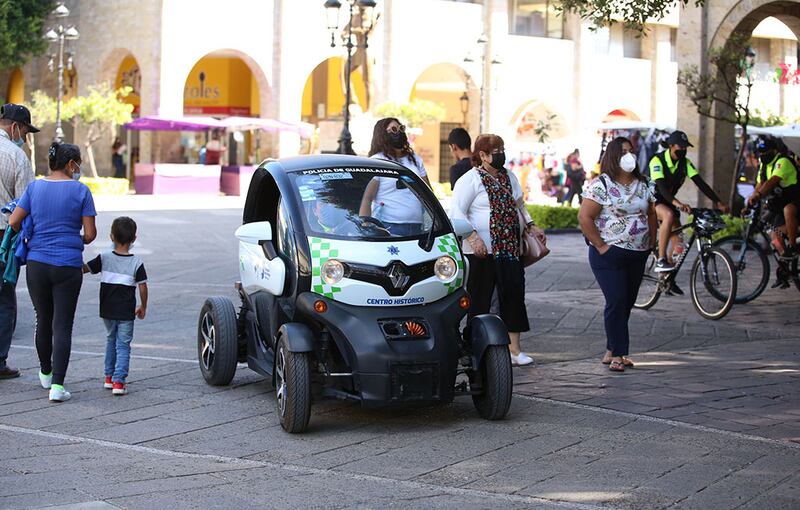 En la zona Centro de la ciudad son constantes los robos en contra de peatones y comerciantes perpetrados por motociclistas.