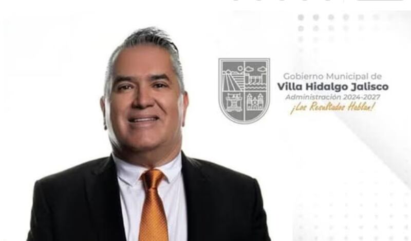 Jaime Cruz, presidente municipal de Villa Hidalgo, Jalisco