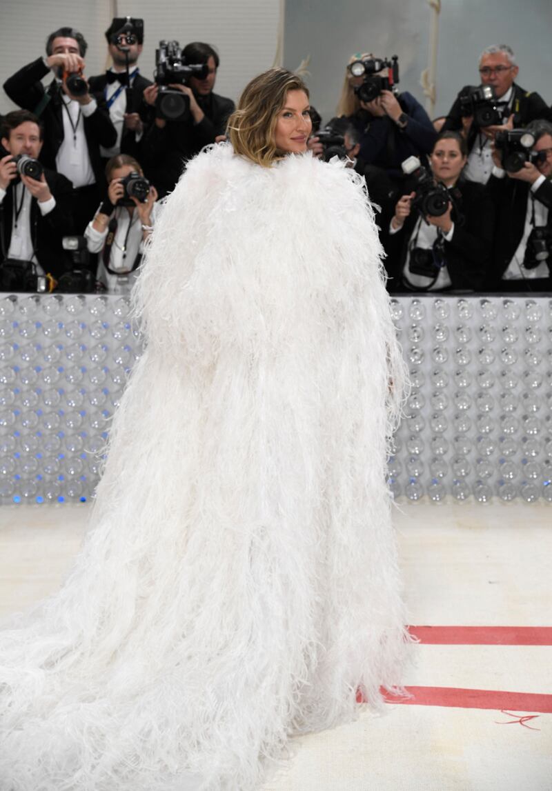 Gisele Bundchen en la MET GALA 2023