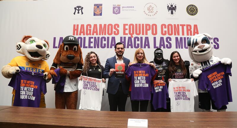 Nuevo León lanza campaña Hagamos Equipo contra la Violencia hacia las Mujeres