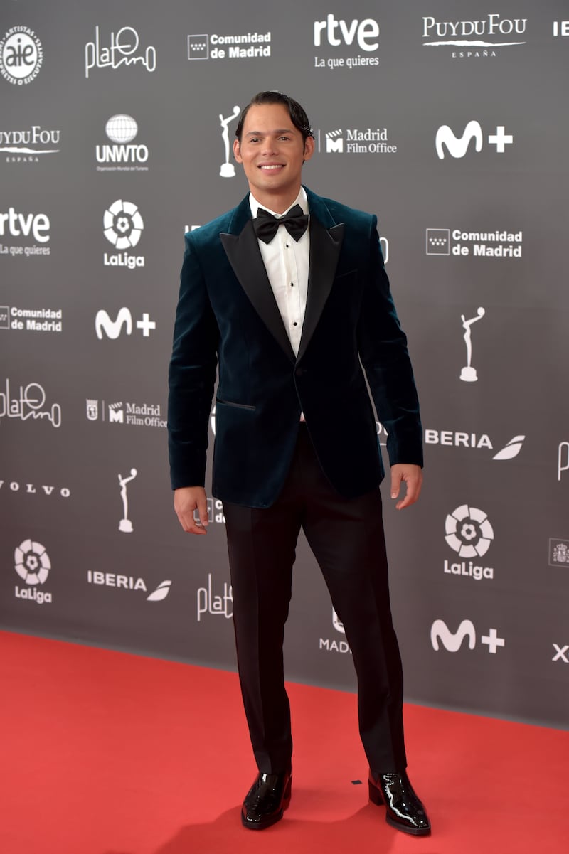 Alfombra roja de los premios Platino 2023