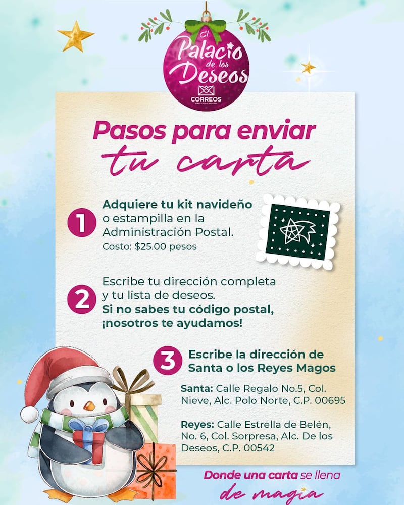 Servicio Postal Carta a Santa