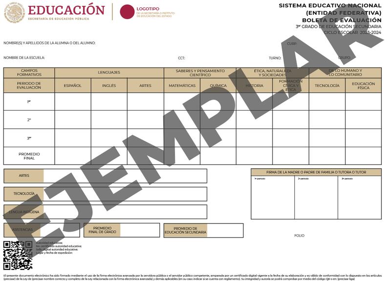 El documento tiene cambios por la implementación del nuevo modelo educativo. (Especial)