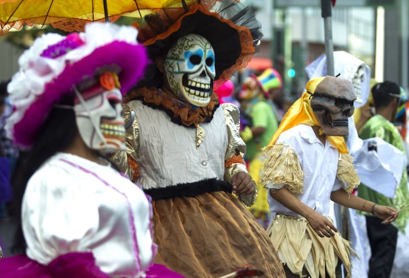 Megadesfile de Día de Muertos en 2019.