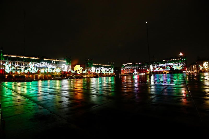 Zócalo CDMX preparativos para la fiesta patria 2022