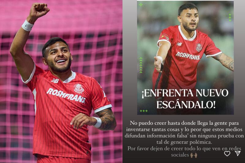 El jugador de Toluca responde sobre las acusaciones