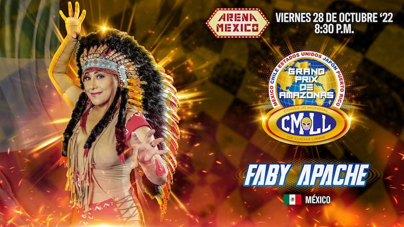 La histórica gladiadora debutará en la Arena México en el Grand Prix I CMLL