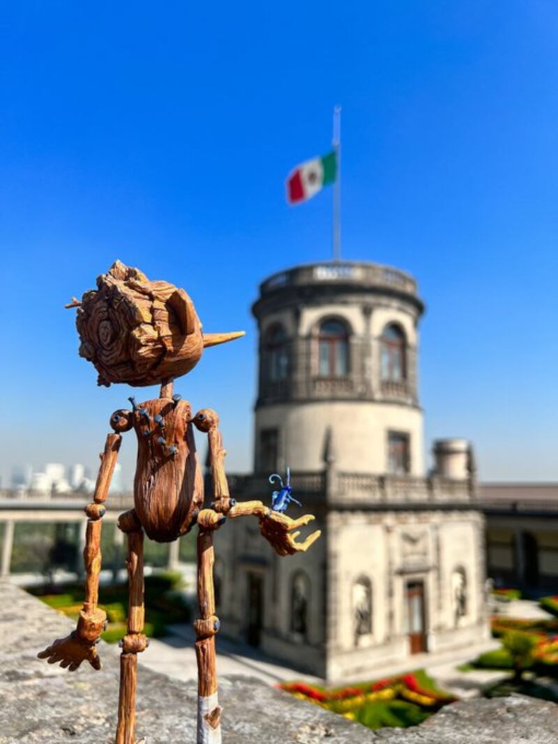 Pinocho en el Castillo de Chapultepec