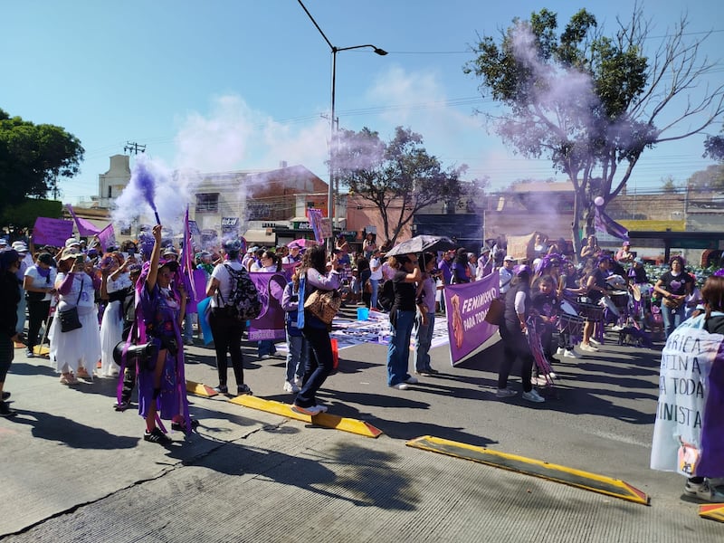 Adax Digitales y ColecFem Abogadas realizaron la segunda y tercera marcha.