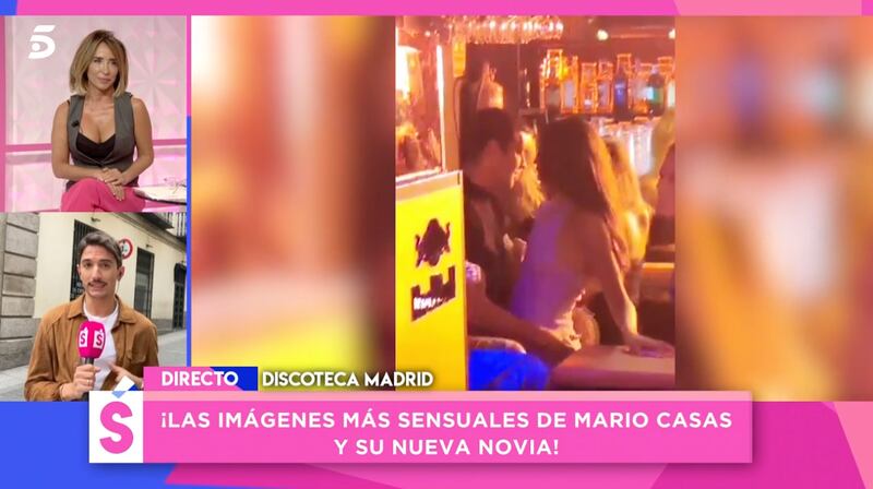 Mario Casas y Eiza González captados en un bar juntos