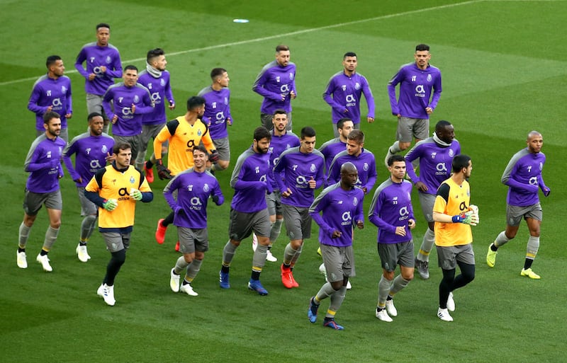 Entrenamiento del Porto