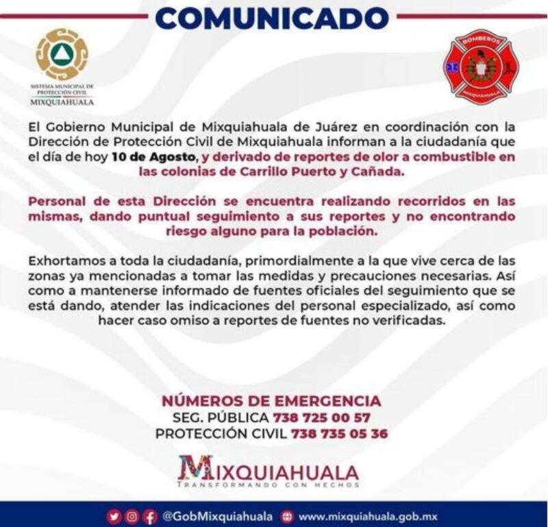 comunicado