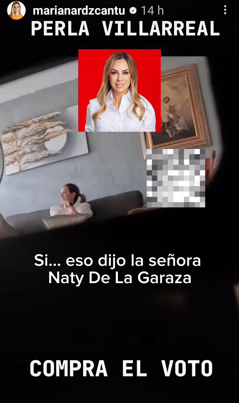 Rodríguez presentó un video en el que supuestamente se comete el ilícito.