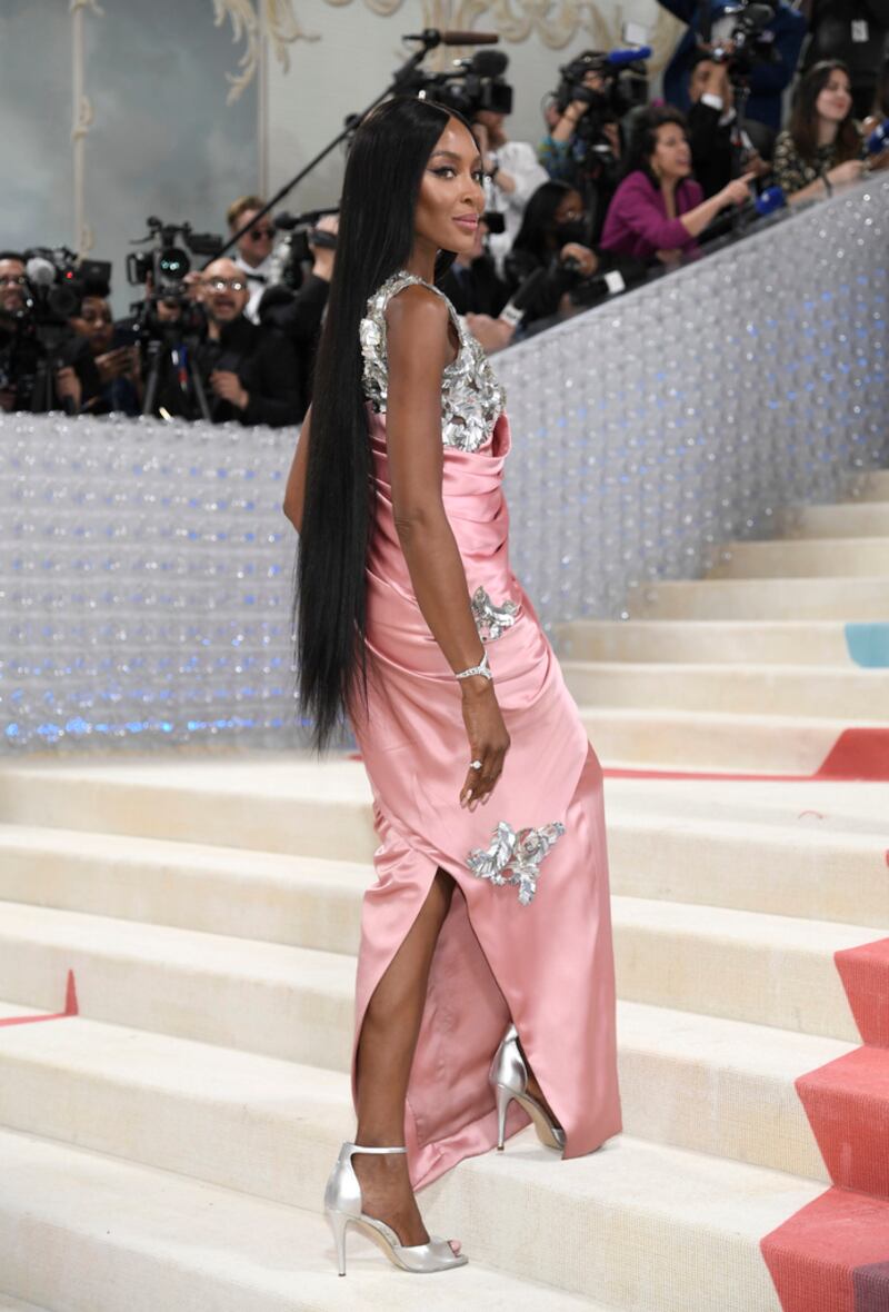 Naomi Campbell en la MET GALA 2023