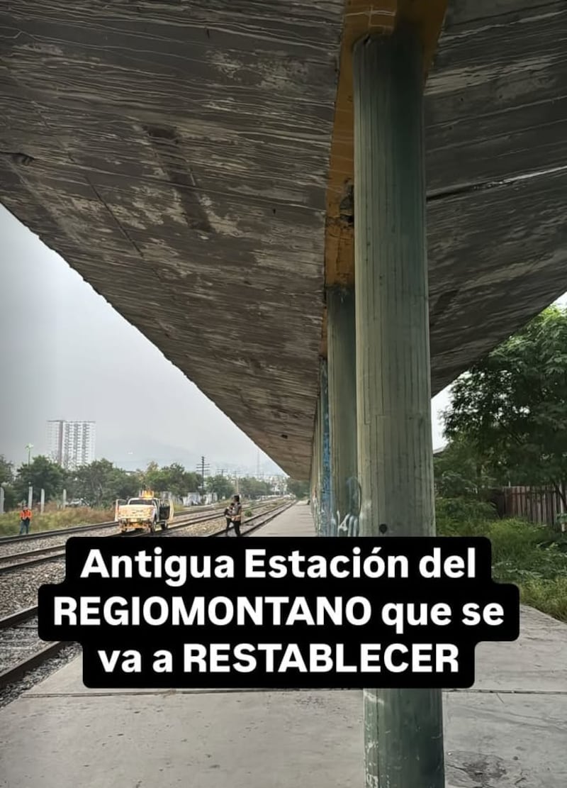 La antigua estación de El Regiomontano será rehabilitada.