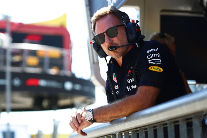 Christian Horner felicita a Pérez por sexta posición y vuelta más rápida