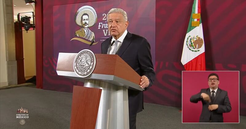 Andrés Manuel López Obrador presidente de México