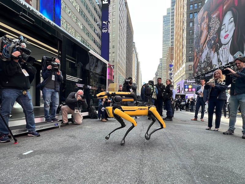 Robot perro policía de Nueva York, Estados Unidos