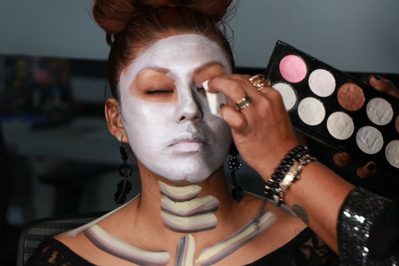 La Catrina maquillaje